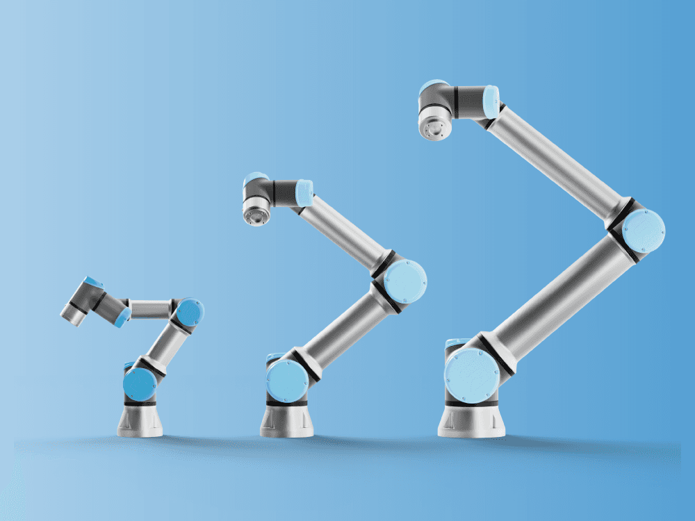 UR10e を含む e シリーズ協働ロボット（Universal Robots 公式提供画像）